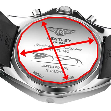 open breitling case back